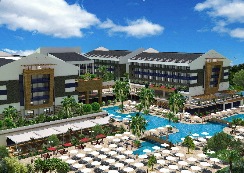 Terrace Elite Resort Ultra All Inclusive Sidé Extérieur photo